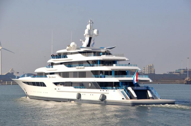 Luxury yacht Royal Romance - Photo by Erwin Willemse Feadship FanClub
