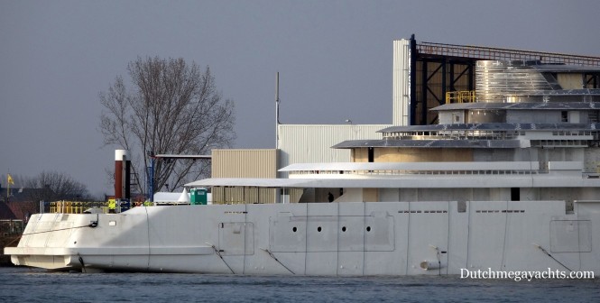 Oceanco Y714 super yacht Project Jubilee - aft view - Photo by Dutchmegayachts