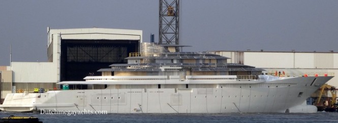Recently launched 110m motor yacht JUBILEE (Y714) by Oceanco