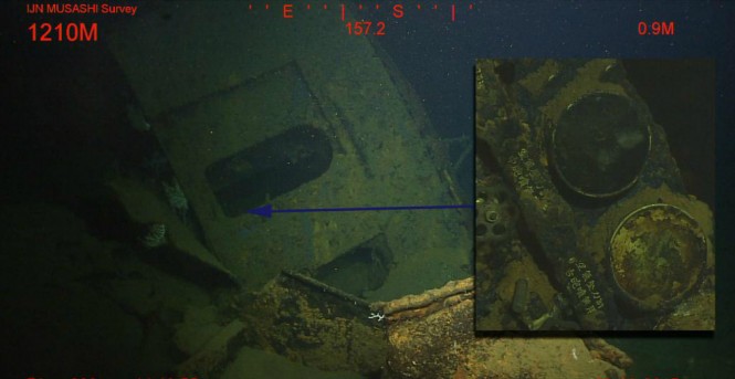 Live Underwater Tour of Musashi Battleship Wreckage found by Paul Allen’s 126m motor yacht OCTOPUS