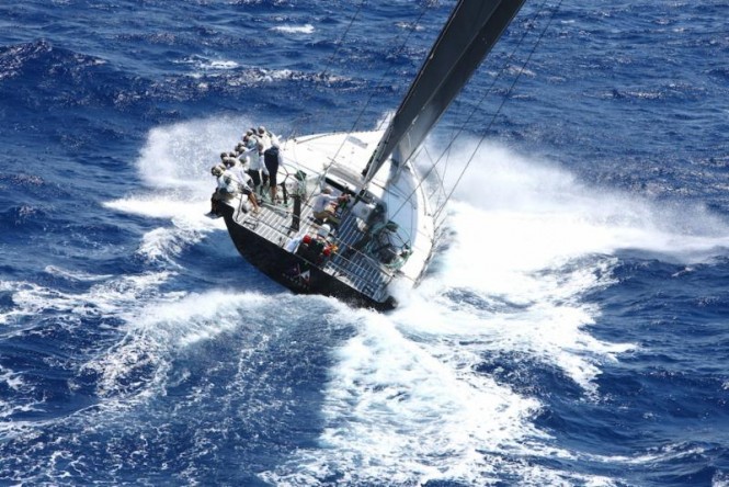 Overall winner: Team Bella Mente in the 2015 RORC Caribbean 600 ©RORC/Tim Wright/Photoaction.com