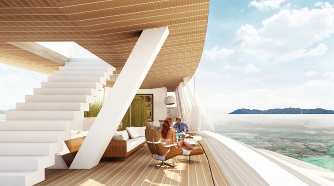 SALT Yacht Concept - Saloon - Photo credit to Lujac Desautel