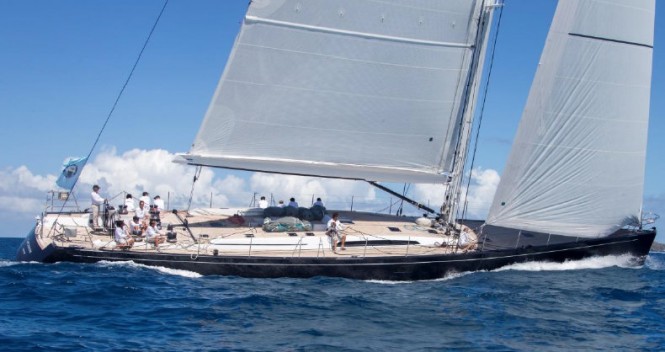 A great success of SW 100 RS sailing yacht CAPE ARROW at St Barths Bucket Regatta 2015