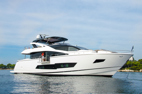 Sale of new Sunseeker motor yacht ’86 Yacht’