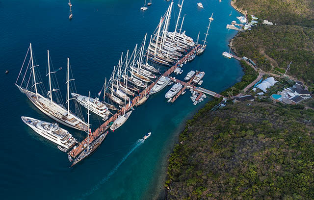Superyachts start to arrive for Loro Piana Caribbean Superyacht Regatta & Rendezvous 2015