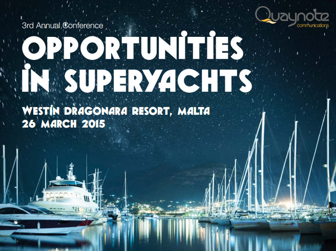 Malta Superyacht Conference, March 26, 2015