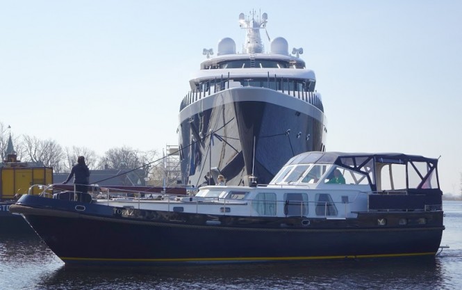 Photos of impressive 101m Feadship Motor Yacht SYMPHONY