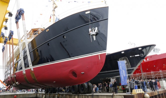 Newly launched 38m Classic Super Yacht TARANSAY by Rossinavi