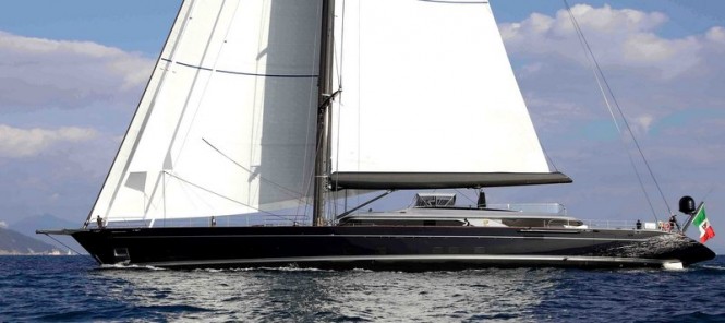 Sailing yacht Perseus^3 delivered by Perini Navi Group