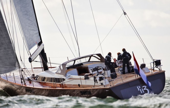 Brand new sailing yacht Contest 72CS launched