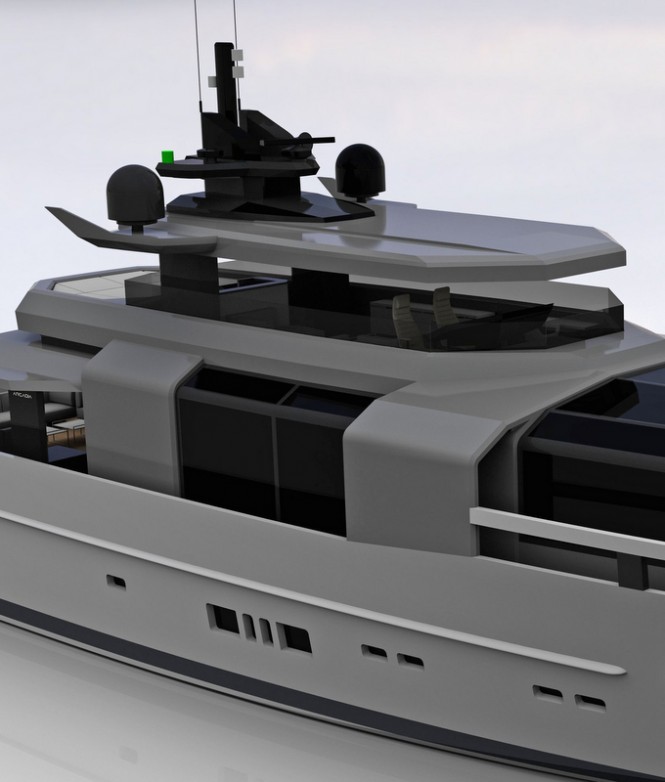 Arcadia 100 Yacht - Sundeck - Fly