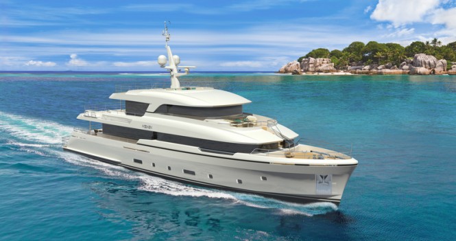 First MARTINIQUE Yacht taking shape at Moonen Shipyards