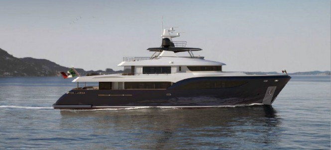 Sale of new 40m motor yacht M40 Explorer by Mondomarine