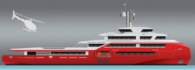 Super yacht MSS EXPEDITION65 design