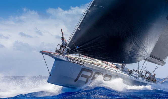 Start of Les Voiles de St. Barth 2015