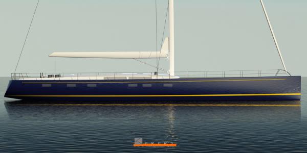 Majestic 33m Yachting Developments Superyacht Hull 1012 to Feature Sails by Doyle NZ