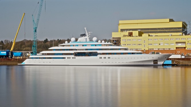 Sea trials for Impressive 123m Lurssen Mega Yacht GOLDEN ODYSSEY