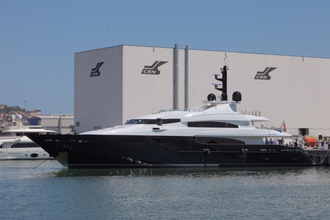 46m Motor Yacht EIGHT re-launched as first CRN refit project