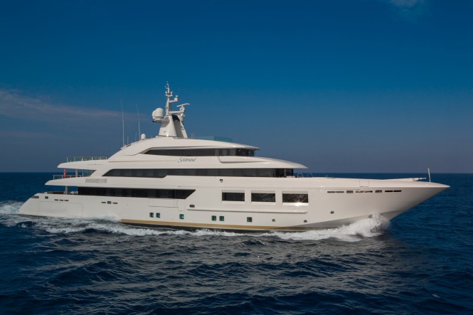 Breath-taking 61m CRN Mega Yacht SARAMOUR Winner of World Superyacht Award 2015