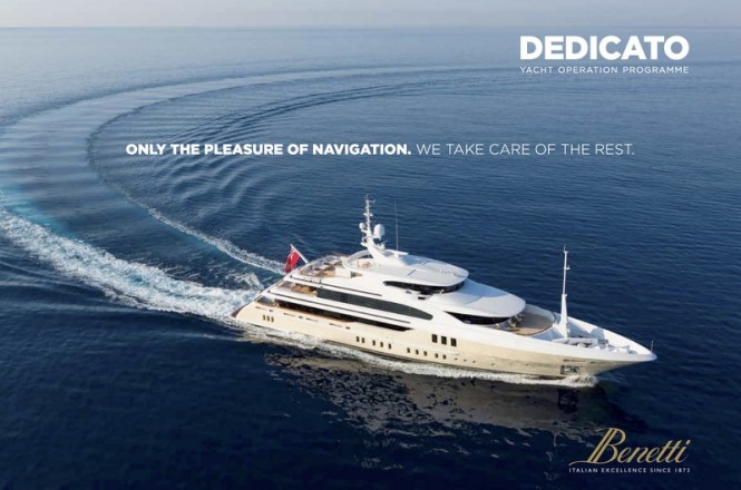 DEDICATO – A New Yacht Operation Programme by Benetti