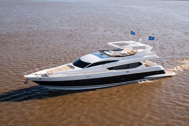 Brand new Segue 26M Motor Yacht Hull #1 to be delivered soon