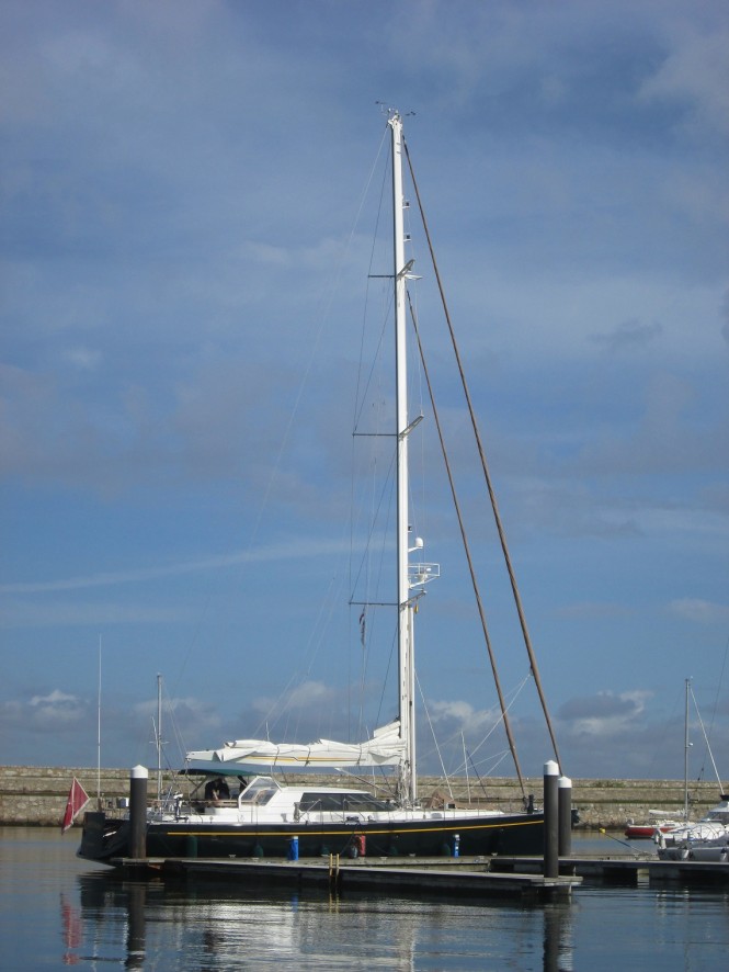 Jongert 2400M Sailing Yacht CHARISMA NOVA – First Superyacht Visit of 2015 to Dublin