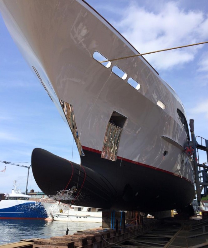 Re-launch of gorgeous 44m Charter Yacht SEVEN SINS at Balk Shipyard