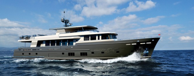 Brand new 37m Motor Yacht SANTA MARIA T launched by Wim van der Valk