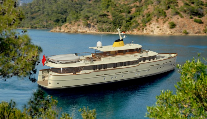 New 36m Classic Motor Yacht CMY 36 by Taka Yacht Design
