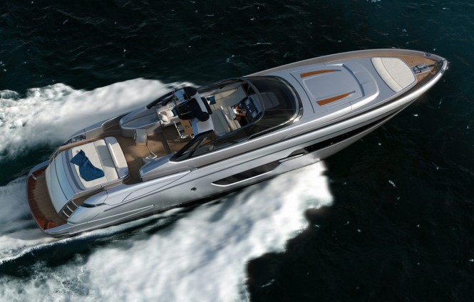 Eagerly awaited launch of first Riva 88’ Florida Yacht
