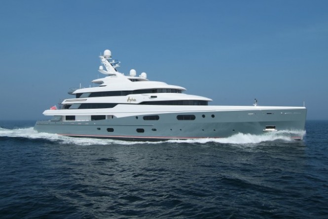 Superyacht AVIVA - Photo by Abeking and Rasmussen