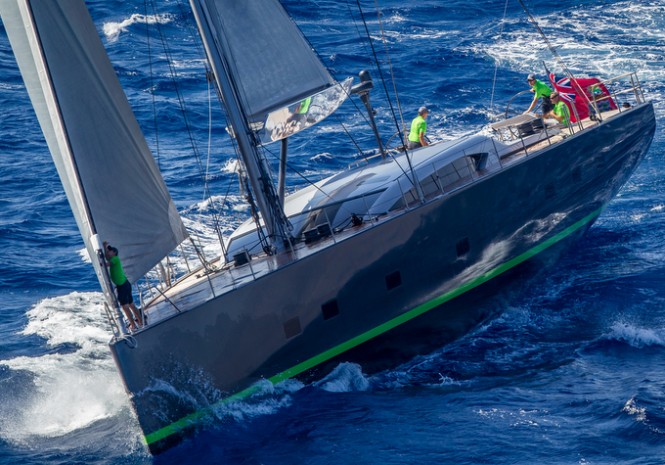 Baltic Yacht 108 "WINWIN" , Photo shooting in Gran Canaria, Spain