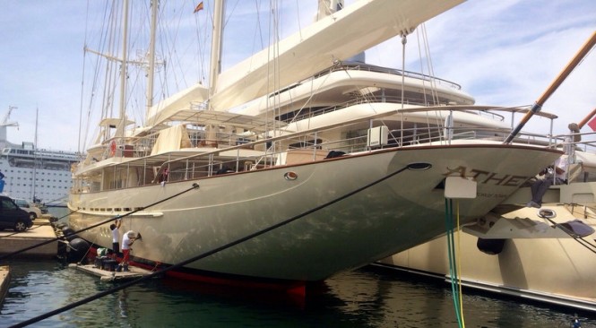 Outstanding 90m Mega Yacht ATHENA coated by Zytexx