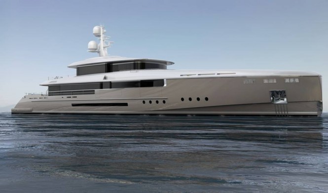 Striking 50m Explorer Yacht ENDURANCE 50 designed by Team For Design – by Enrico Gobbi