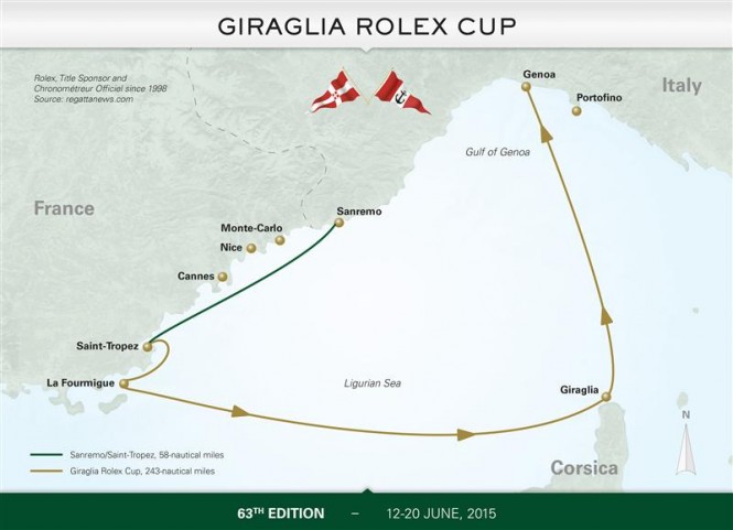 Popular and Historic Giraglia Rolex Cup 2015 to kick off this month