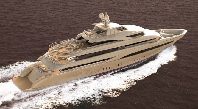 Graceful 72m Mega Yacht O’PARI 3 to be delivered soon