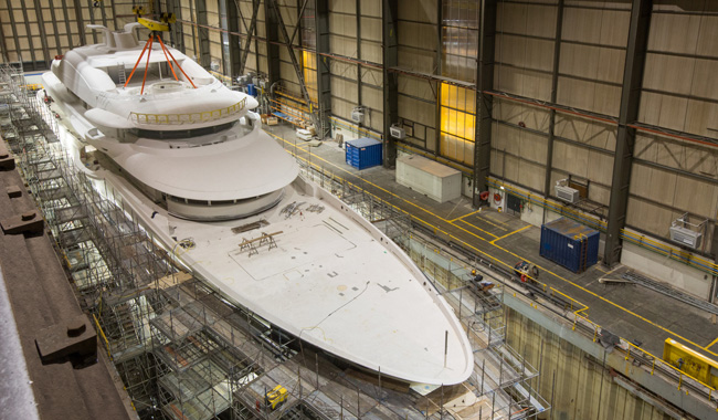 Imposing 83m Limited Editions Mega Yacht AMELS 272 – Next scheduled delivery for AMELS