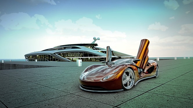 A New Strategic Partnership of Hypercars and Super Yachts Unveiled by Gray Design