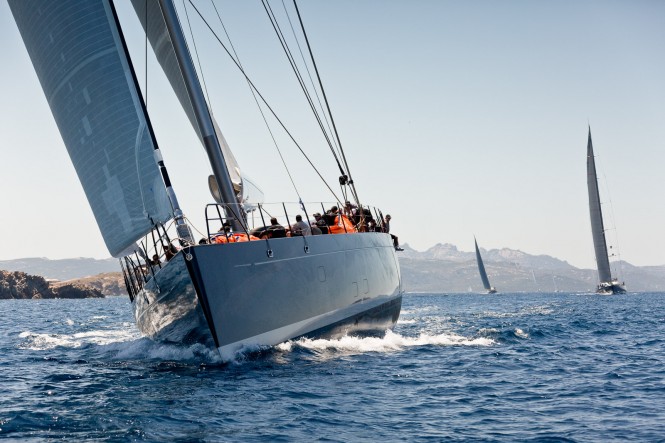Majestic 46m Vitters Superyacht GANESHA Wins Dubois Cup 2015