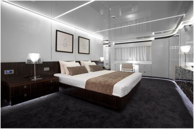 Super yacht M Ocean - Owners Suite