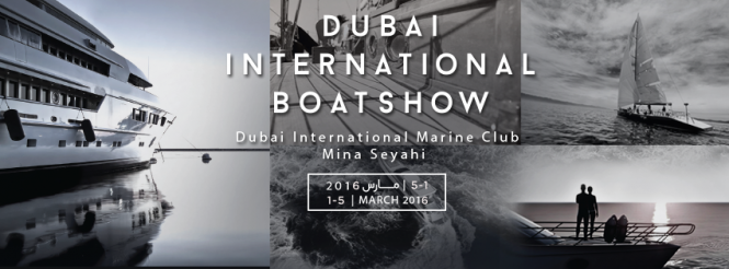 The prestigious Dubai International Boat Show 2016, March 1 – 5