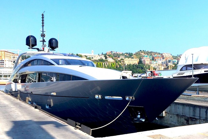 Total Exterior Transformation for 36m ISA Motor Yacht MATSU by Wild Group International
