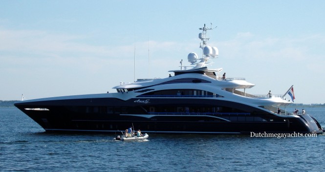New 50m HEESEN Motor Yacht ANN G (YN 17350) underway
