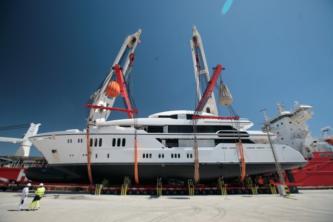 Delivery of Impressive 63m Mega Yacht IRIMARI by Sunrise Yachts