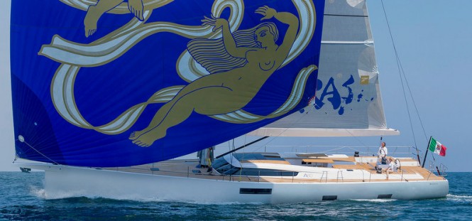 Eye-catching Advanced A80 superyacht APSARAS