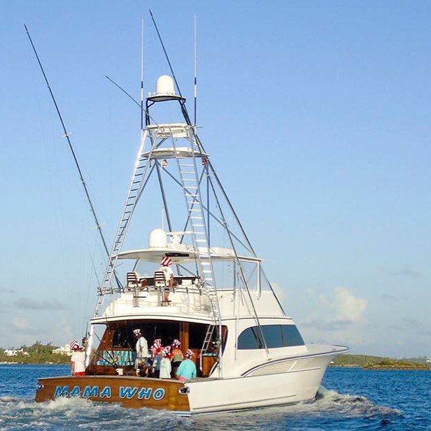 Bermuda Triple Crown Trophy For Super-Fast Jarrett Bay 77 Motor Yacht MAMA WHO
