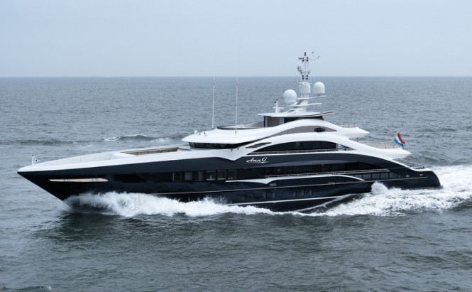 Luxury motor yacht ANN G - Photo by Dick Holthuis