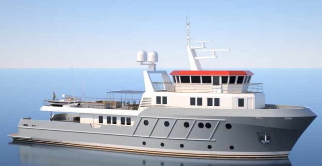 Luxury Motor Yacht OCEAN KING 100 and OCEAN KING 130 Yacht under construction at Cantieri Navali Chioggia