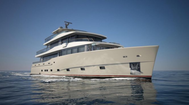 Luxury Superyacht NAUTA AIR 115 by Cantiere delle Marche and Nauta Design