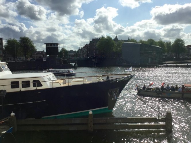 SANTA MARIA Yacht in Amsterdam - Photo by Feadship
